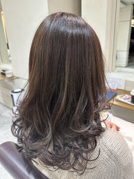 松本平太郎美容室 銀座パートツー(PART2) イノアカラーxロングスタイル