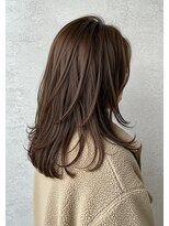 アントワープトーキョー(antwerp TOKYO)&nbsp;30代40代50代コテ巻きワンカールで仕上げる大人レイヤー髪質改善