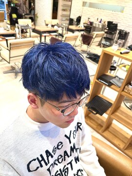 ヘア スパ ビューティー エールフォルム(HAIR SPA BEAUTY YELLFORME) ブルーカラー★