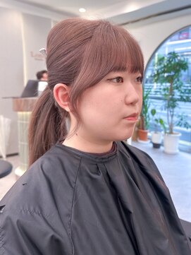 ロンド ブランシュ 錦糸町北口(Lond blanche) ★髪質改善縮毛矯正レイヤーカット顔周り前髪韓国