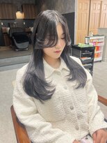 シエテ 津田沼(Siete)&nbsp;ホワイトグレージュ/デジタルパーマ/チェリーブラウン/津田沼