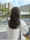 オリーブグレージュ/艶カラー/透明感カラー