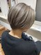 リノ(un Lino)の写真/鶴見区での口コミ◎1mm単位まで計算し尽くされたカット技術で360度どこから見ても綺麗なフォルム