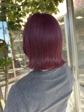 クロエ バイ ラヴィズム 小針店(CLOE by LUVISM) ブリーチからピンクヘア☆