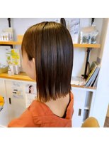ルアナバイヘアエスクール(Luana by hair S.COEUR) 切りっぱなしボブ/髪質改善トリートメント/大阪枚方美容室