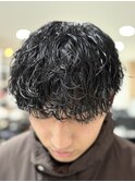 人気ナンバーワンスタイル！波巻きパーマ