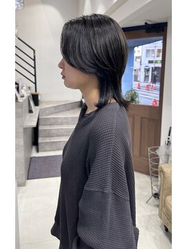 ウクラ バイ レシッド 池袋(uchla by rcid) センターパートウルフ