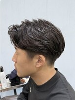 ブロッサム 東久留米店(Blossom)&nbsp;社会人向け◎毛流れニュアンスパーマで清潔感UP×骨格補正