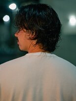 ペルズヘア(PELLS HAIR)&nbsp;ミディアムパーマメンズボブフェザーパーマラルフカール