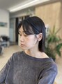 ビフィーノ ソラーレ 夙川店(bifino solare)&nbsp;最近はスタイリングが楽なボブに、もみれげをつくると可愛いです