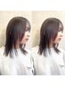 乾かすだけでまとまる◎カット+縮毛矯正+マイクロバブル＋髪質改善TR ￥12,900