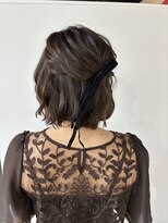 ヘアセット専門サロン by OKINAWA WATABE WEDDING 北谷店 ハーフアップ