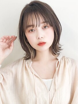 リヤン 表参道(lyann) 似合わせカットダークブルー美髪ナチュラルカールイメチェン