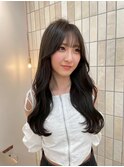イメチェンピンクベージュアンブレラカラー仙台レイヤーカット