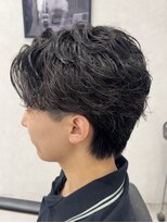 リアリクス(REALIX)&nbsp;毛流れシャドウパーマ大宮メンズ刈り上げ