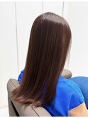 【夏の湿気・汗対策】縮毛矯正で崩れないサラツヤ髪