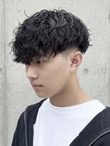 ヘッドストック 大和八木店(HEAD STOCK) スペインカールテーパーフェードヤマルパーマジャギーマッシュ