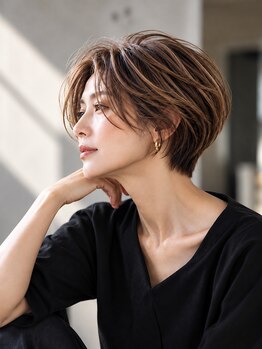 トラック(TRUCK)の写真/40代・50代からの大人ショート。髪質の変化まで見極め、扱いやすく品のあるスタイルへ