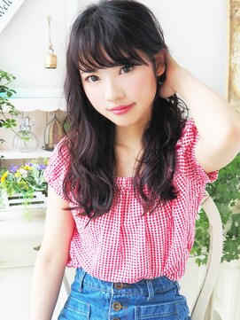 ジュレベール(JurerBelle) 【ジュレベール 杉下】 エアウェーブ☆グレージュカラーロング