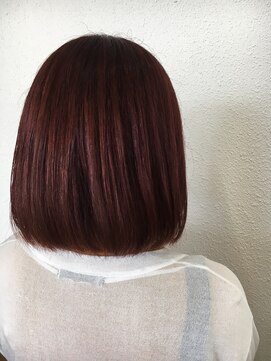 エイト オキナワ 沖縄新都心店(EIGHT okinawa) 【EIGHT沖縄】お客様スタイル_デザインカラー_切りっぱなしボブ