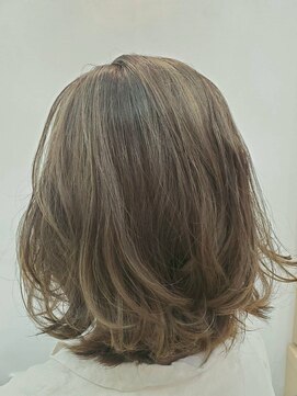 ヘアーズ 本店(HAIRZ) 《HAIRZ》濱本☆柔らかオリーブグレージュボブ
