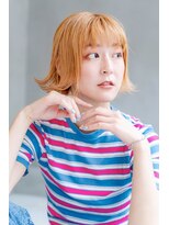 ケイト(kate)&nbsp;［kate 大宮］オレンジベージュ×個性派ミディ