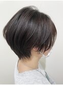 ひし形ショート_アッシュグレー