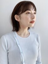 【GARDEN武田美奈】おすすめ大人シースルーバング＋外ハネボブ
