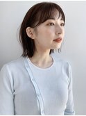 【GARDEN武田美奈】おすすめ大人シースルーバング+外ハネボブ