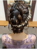 ヘアアレンジお客様スタイル