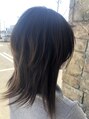 ヘアーリゾート トリップ(Hair Resort Trip) ウルフカットでメリハリをつけて今どきヘアーに♪