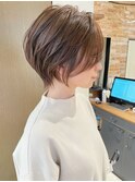 30代40代×ハイライト×絶壁解消ショート【安野】