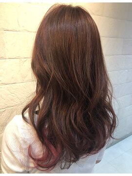 イーチ ヘアーアンドトータルビューティ(each hair&total beauty) イメチェン！ワンポイントカラー♪ 《久保木真緒》