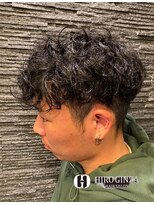 ヒロギンザ 五反田店(HIRO GINZA)&nbsp;スペインカール　五反田　理容室　床屋