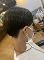 アグ ヘアー ヴィジョン 姫路店(Agu hair vision) #女性の刈り上げショート