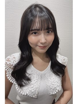 サク(Sac.) グレージュカラー×サイドバング　顔周り　Sac.恵比寿　栃木優佑