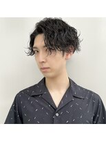 エストアール フクオカ 福岡博多店(est-r. Fukuoka)&nbsp;センターパート/波巻きパーマ/博多