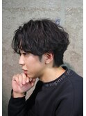 【オトナパーマ】スパイラル+波巻きパーマミックス!坂森