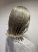 ブリーチ一回＊グレージュカラー