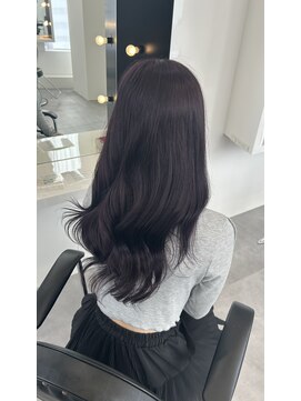 エトバイイオエ(et by ioe) 黒髪/ボブルフ/ネビージュ/小顔/ワンレン/髪質改善/グレージュ