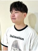 マッシュ ツイストスパイラル シースルーバング