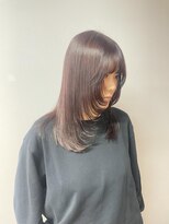 アオ(AO。)&nbsp;ミディアムレイヤー/暖色カラー/バーガンディーカラー