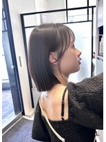 ヴィヴィー 福岡天神店(VIVIE)&nbsp;縮毛矯正でつくるタッセルボブ