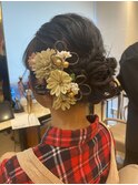 成人式　ヘアセット　卒業式　七五三　ヘアメイク