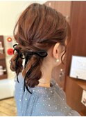 【feloice MICHI 石井あすか】ひつじヘア　お団子ツインヘア