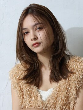 アース コアフュールボーテ 長野稲田店(EARTH coiffure beaute) 抜け感レイヤーロング