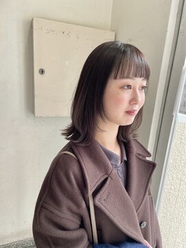 キャンバス バイ ネオリーブ 横浜西口(Canvas by neo.) ワイドバング ボブレイヤー 【miku】