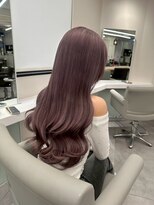 ベレーザ 渋谷(BELEZA)&nbsp;14105オリーブグレージュ韓国風巻きレイヤーカットワンホンヘア