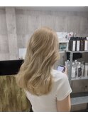 複雑履歴からでも叶えるミルクティーベージュ