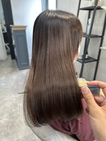 モンヘアー(mont hair)&nbsp;髪質改善トリートメント、縮毛矯正で艶髪へ